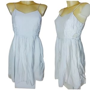 🌹3/15🌹FOREVER 21 Contemporary Cream Spaghetti Strap Cutout Dress